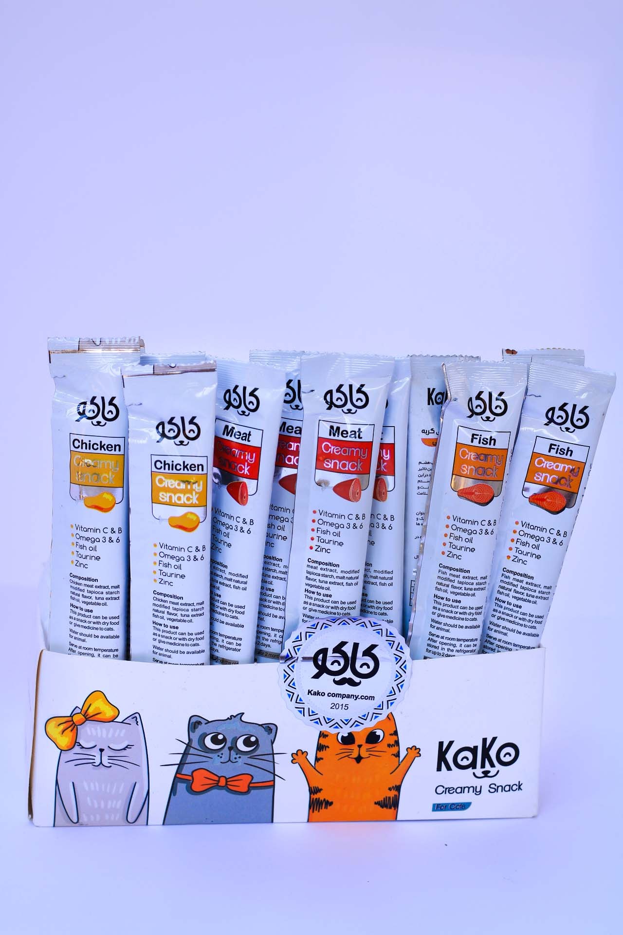 بستنی گربه برند کوکو kako