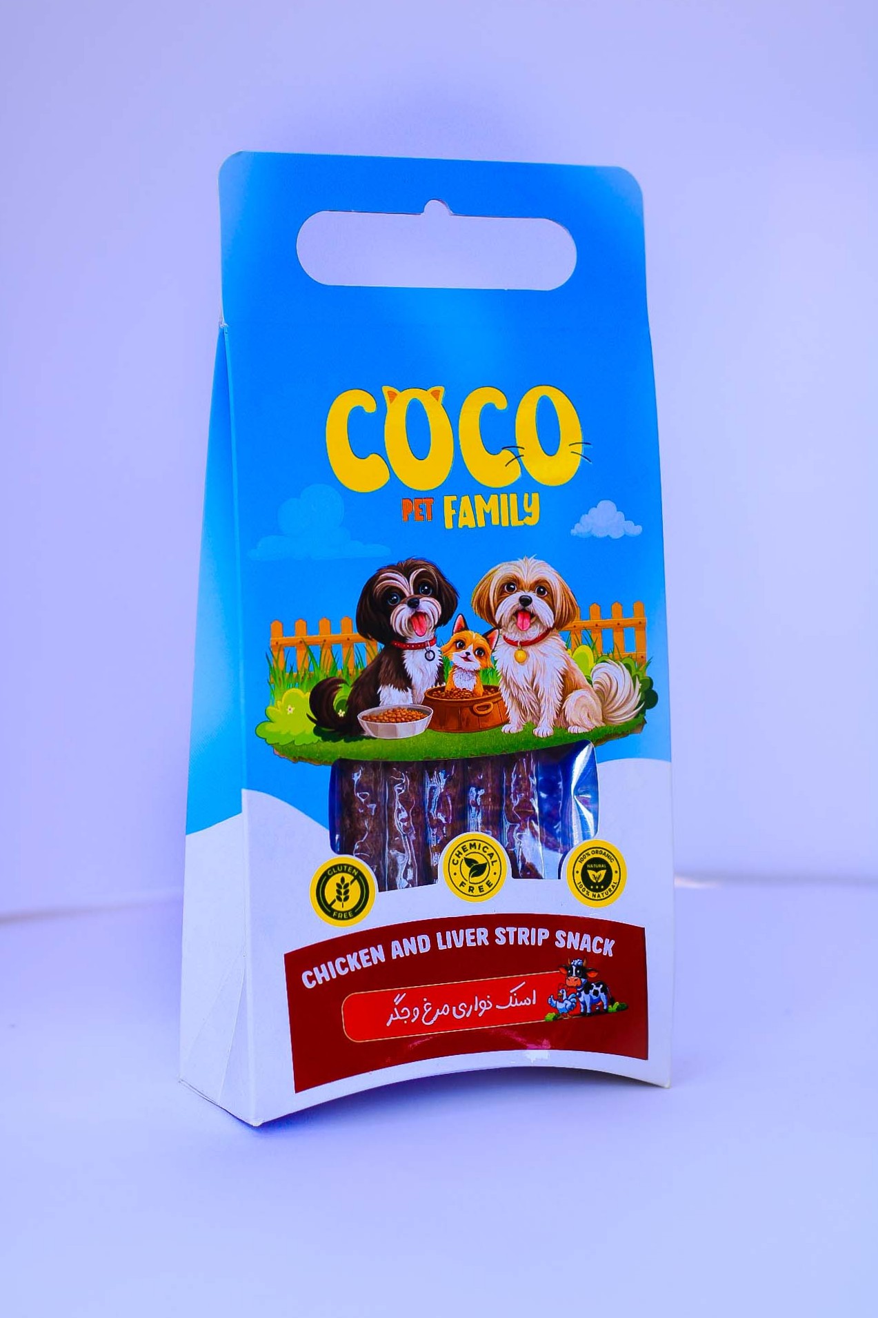 اسنک نواری تشویقی سگ از برند coco