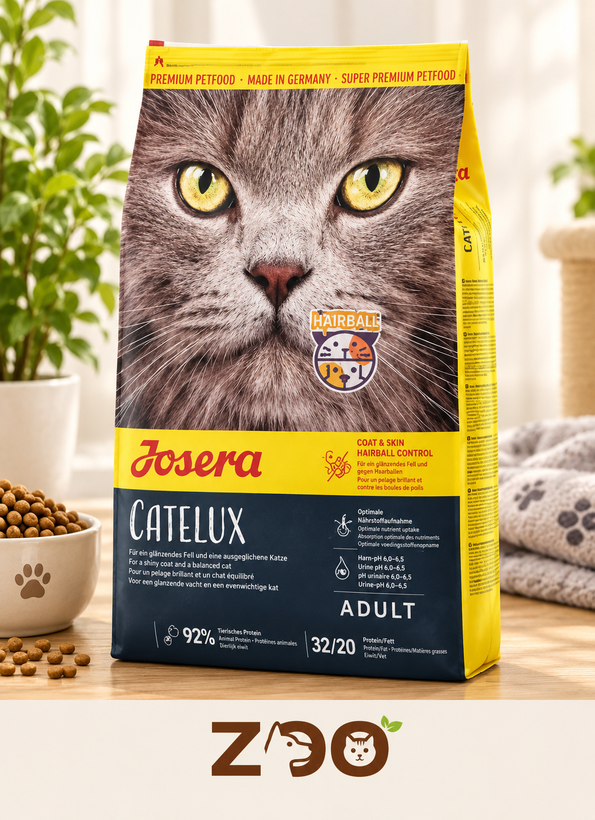 غذا خشک گربه بالغ جوسرا کتلوکس 1کیلوییCatelux